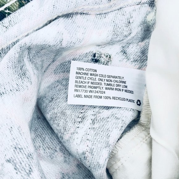 Rachel Comey 4, 12 Animal Print High Rise Denim Olive, Pink Cotton Jeans Target - Picture 11 of 12